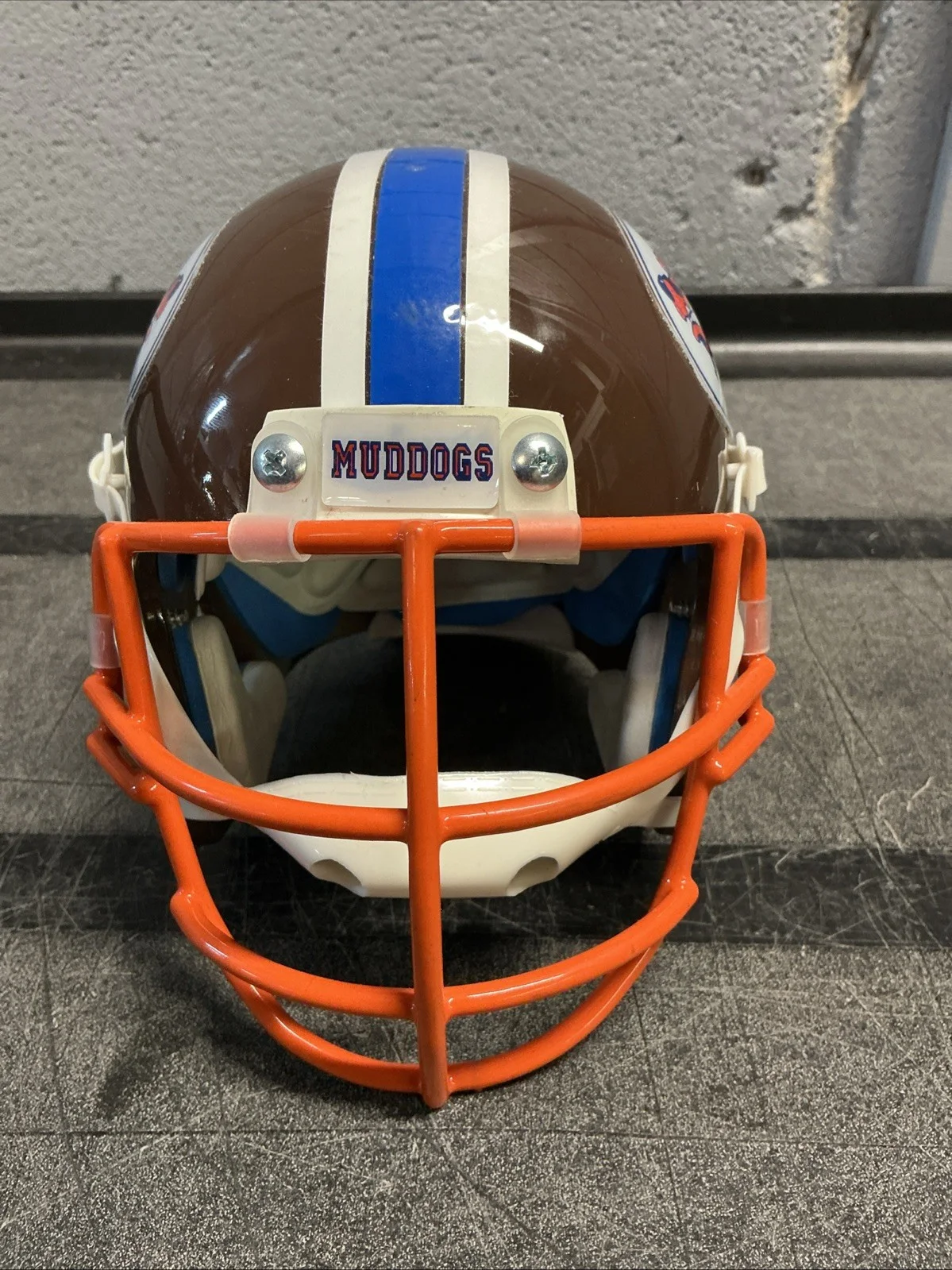 SCLSU Mud Dogs (The Waterboy) Mini Schutt Helmet, image 2