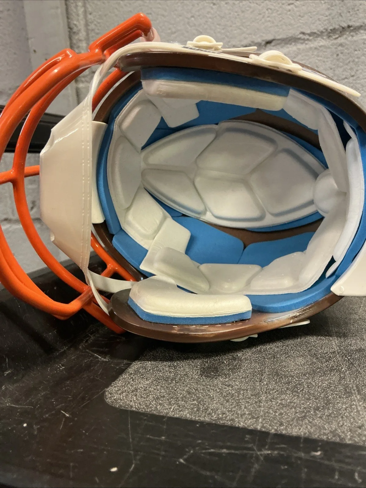 SCLSU Mud Dogs (The Waterboy) Mini Schutt Helmet, image 5