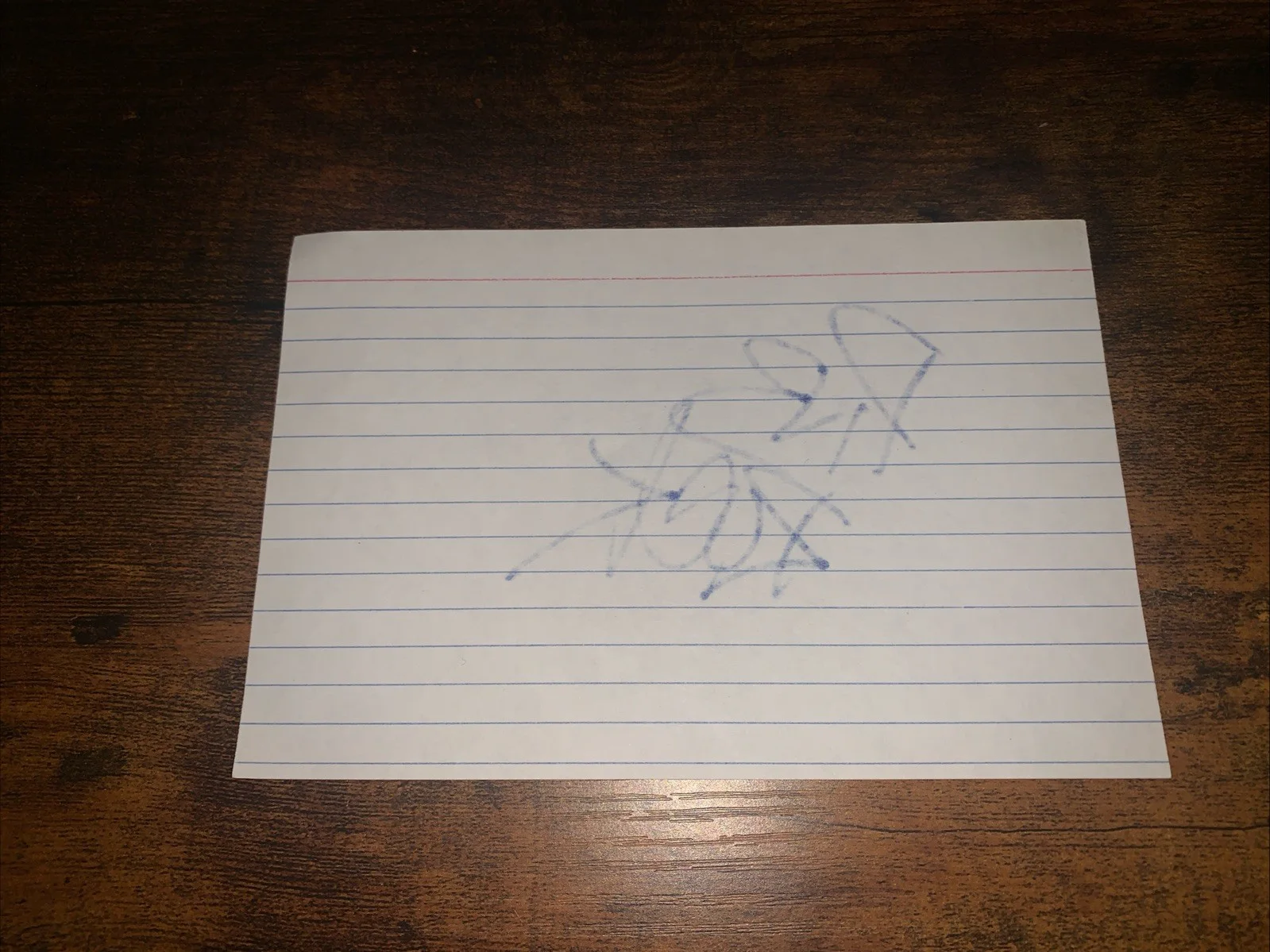 PNB Rock SIGNED AUTOGRAPHED 4x6in. Index Card RARE W/proof A boogie Xxxtentacion, image 2