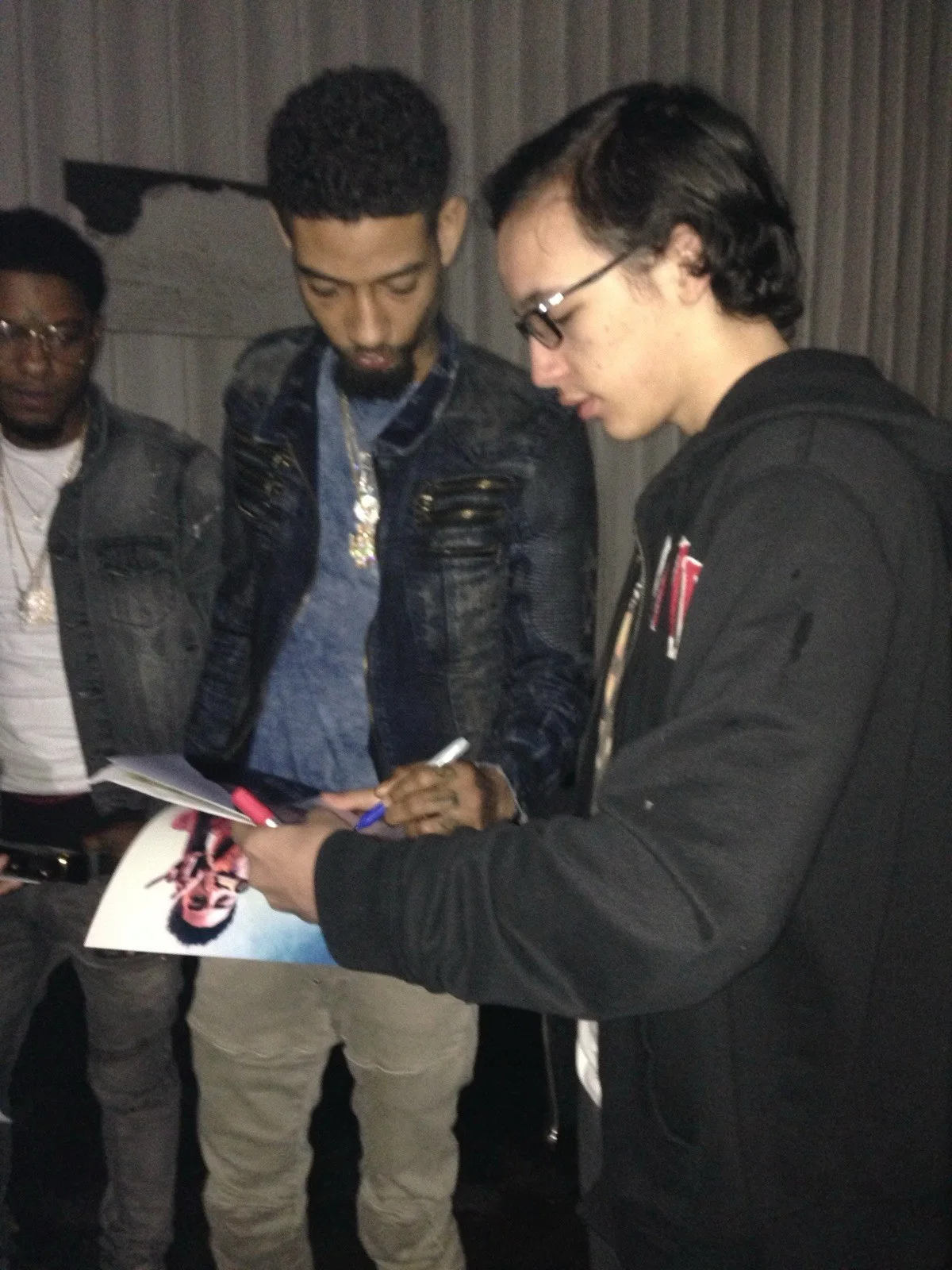PNB Rock SIGNED AUTOGRAPHED 4x6in. Index Card RARE W/proof A boogie Xxxtentacion, image 3