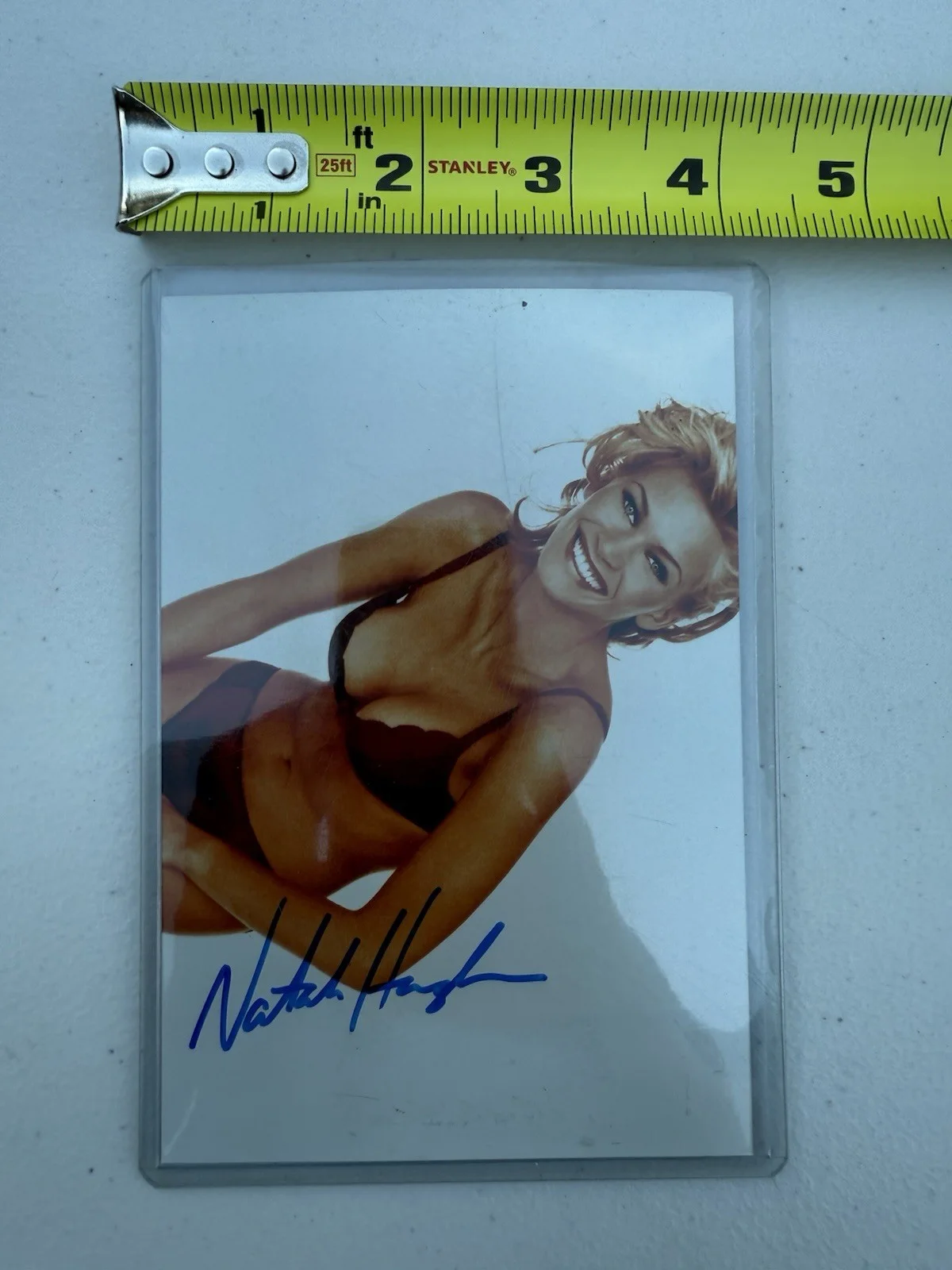 Natasha Henstridge — NATASHA HENSTRIDGE SIGNED 6x4 PHOTO ACOA AUTOGRAPH COA SPECIES, image 4
