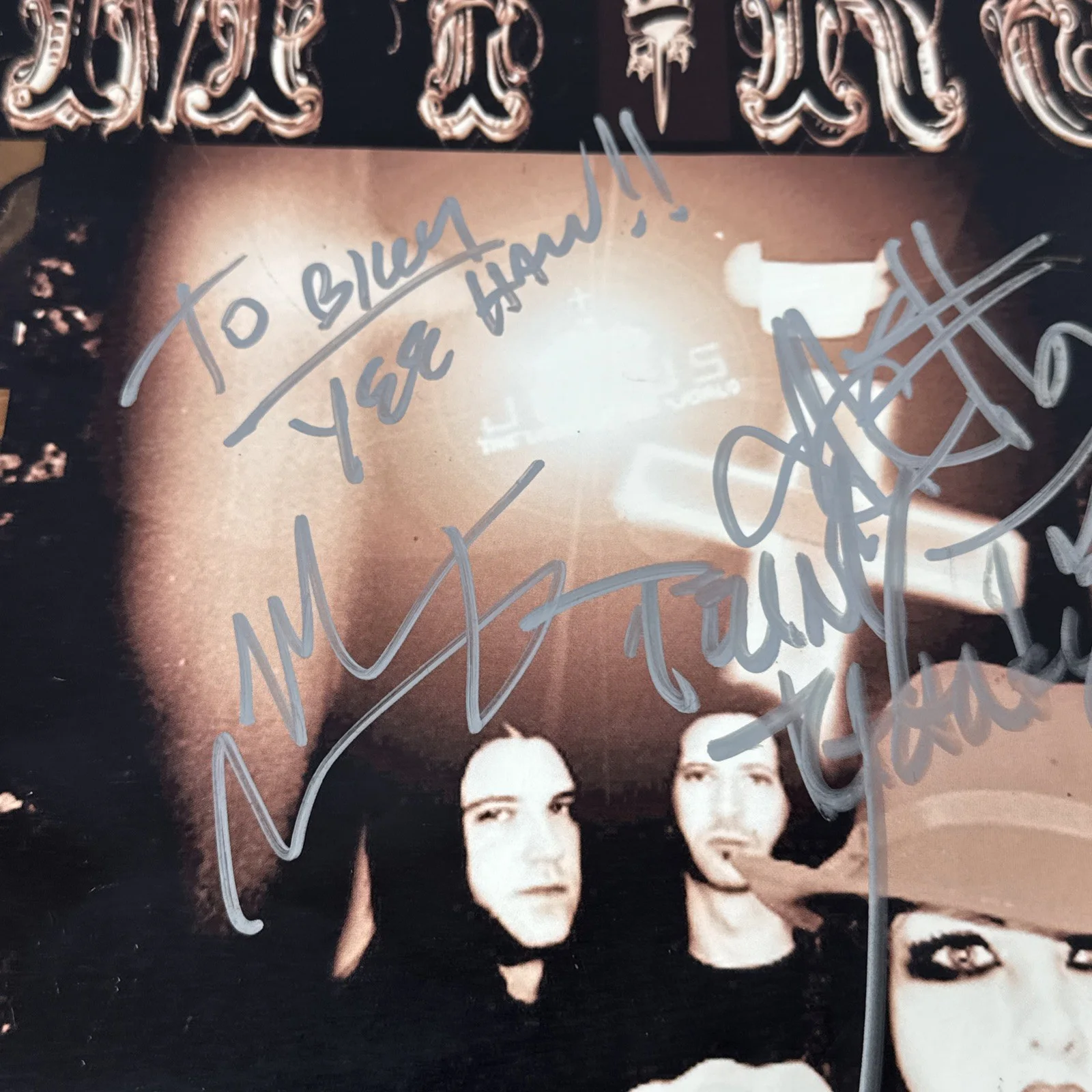 My Ruin Band Poster Picture Signed Autographed 16.5" X 11.5", image 5