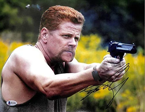 Michael Cudlitz — Michael Cudlitz The Walking Dead Authentic Signed 11x14 Photo BAS #H14403, image 2