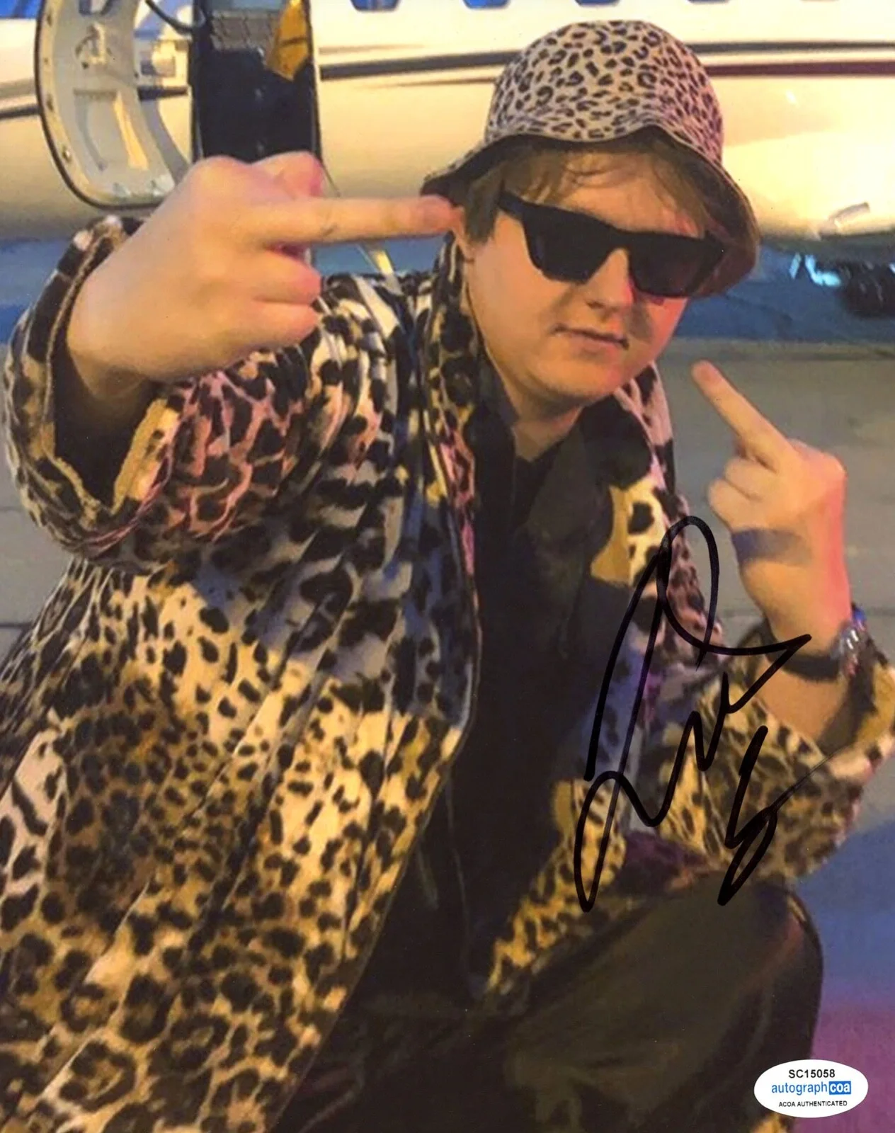 LEWIS CAPALDI — Lewis Capaldi signed 8x10 Photo EXACT PROOF a SINGER Wish You The Best ACOA COA, image 4
