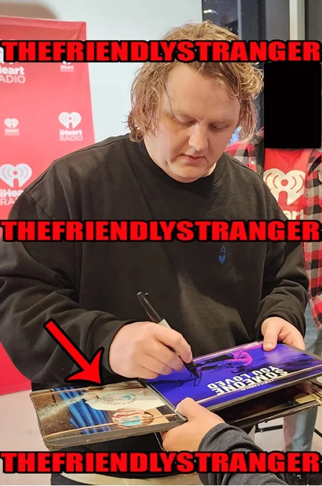 LEWIS CAPALDI — Lewis Capaldi signed 8x10 Photo EXACT PROOF b SINGER Wish You The Best ACOA COA, image 3