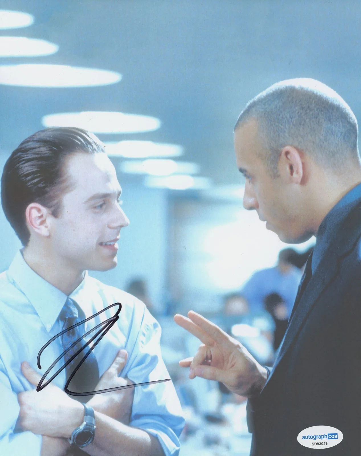 Giovanni Ribisi — Giovanni Ribisi signed "BOILER ROOM" 8x10 Photo EXACT PROOF Vin Diesel ACOA COA, изображение 4