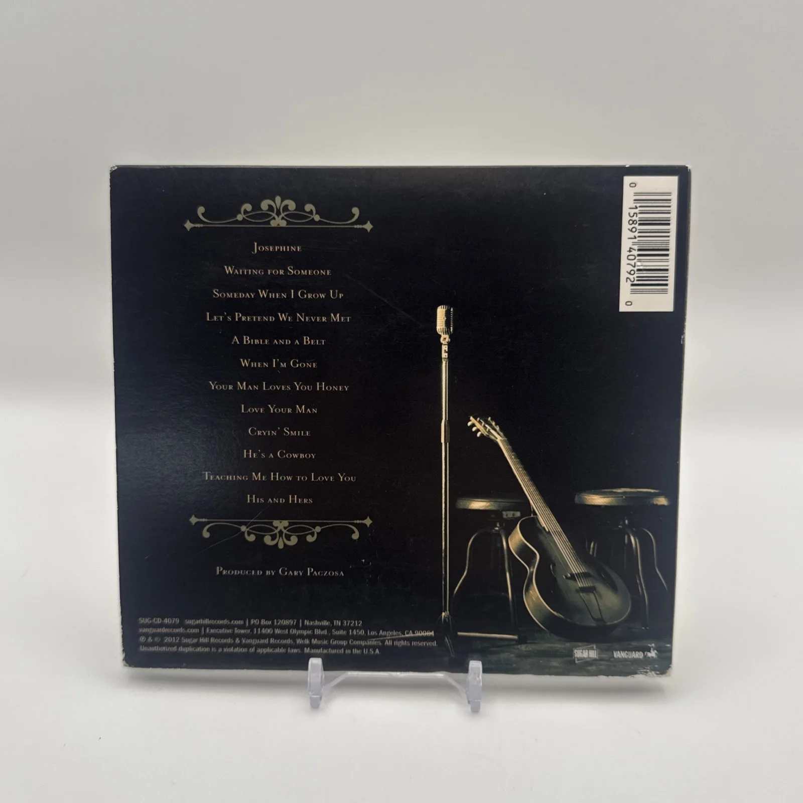 Joey + Rory His and Hers Signed CD Case Only Autographed NO DISC Country Duo, изображение 2