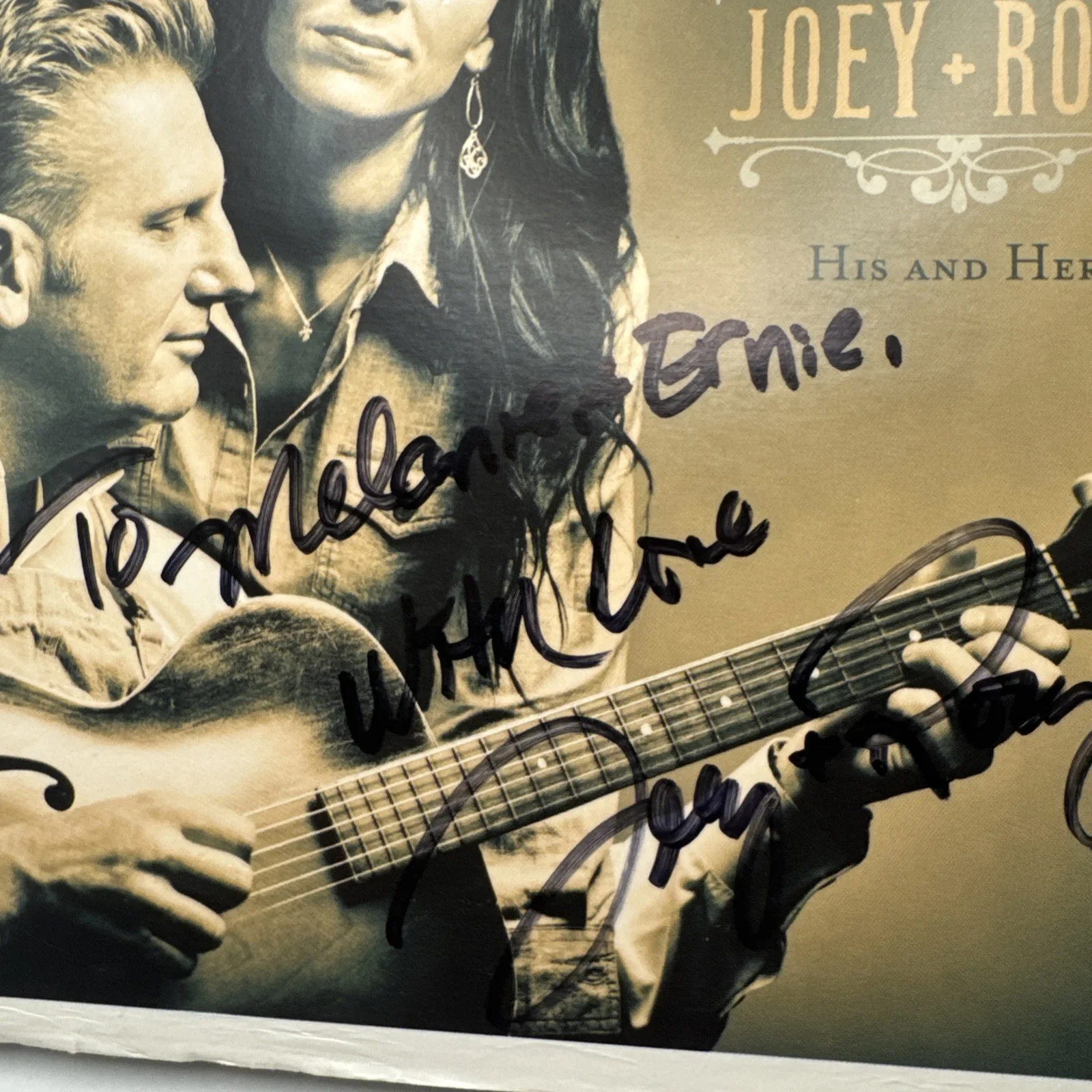 Joey + Rory His and Hers Signed CD Case Only Autographed NO DISC Country Duo, изображение 5