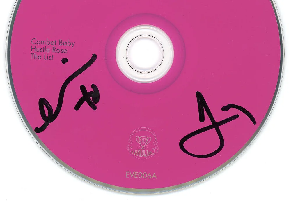 METRIC - EMILY HAINES, JAMES SHAW — Emily Haines & James signed "METRIC" Combat Baby CD Rare ACOA COA, image 4