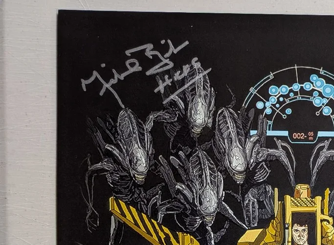 Michael Biehn — MICHAEL BIEHN Signed ALIENS 11x17 Photo Poster Auto Inscription Hicks JSA COA Wi, изображение 2