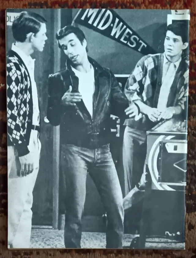 Vintage Henry Winkler as "FONZIE" Magazine 1976 - Top-Flight Magazines, Inc., изображение 2