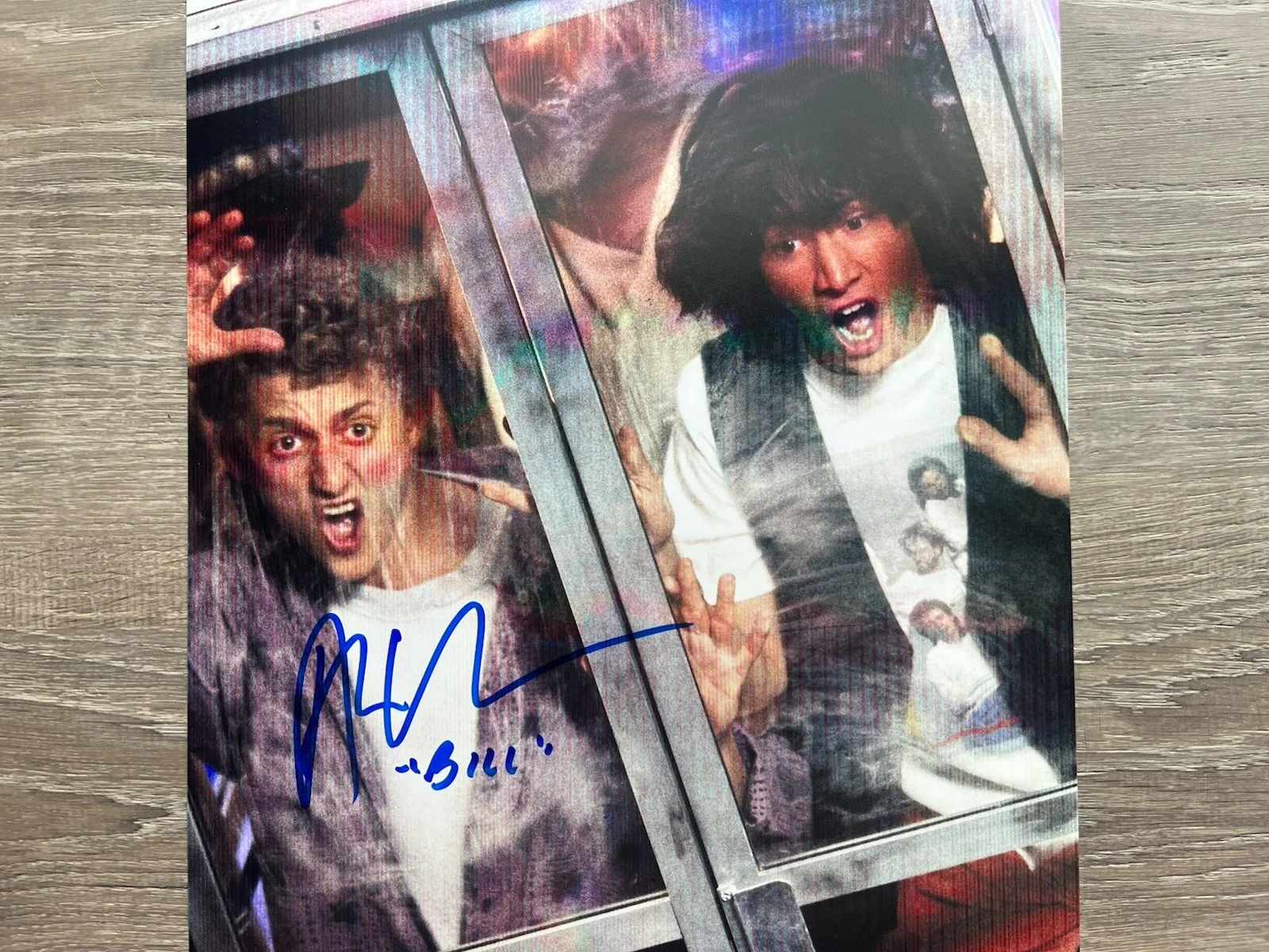 Alex Winter — Alex Winter Signed Bill & Ted 11x14 Photo Beckett COA Excellent Adventure, image 3