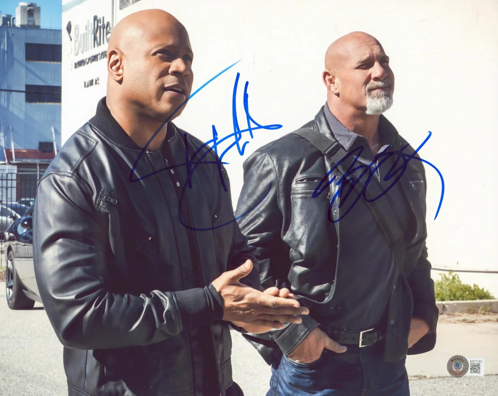 Bill Goldberg, L.L. Cool J — Bill Goldberg & L.L. Cool J NCIS: Los Angeles Signed 11x14 Photo BAS #AD77161, изображение 3
