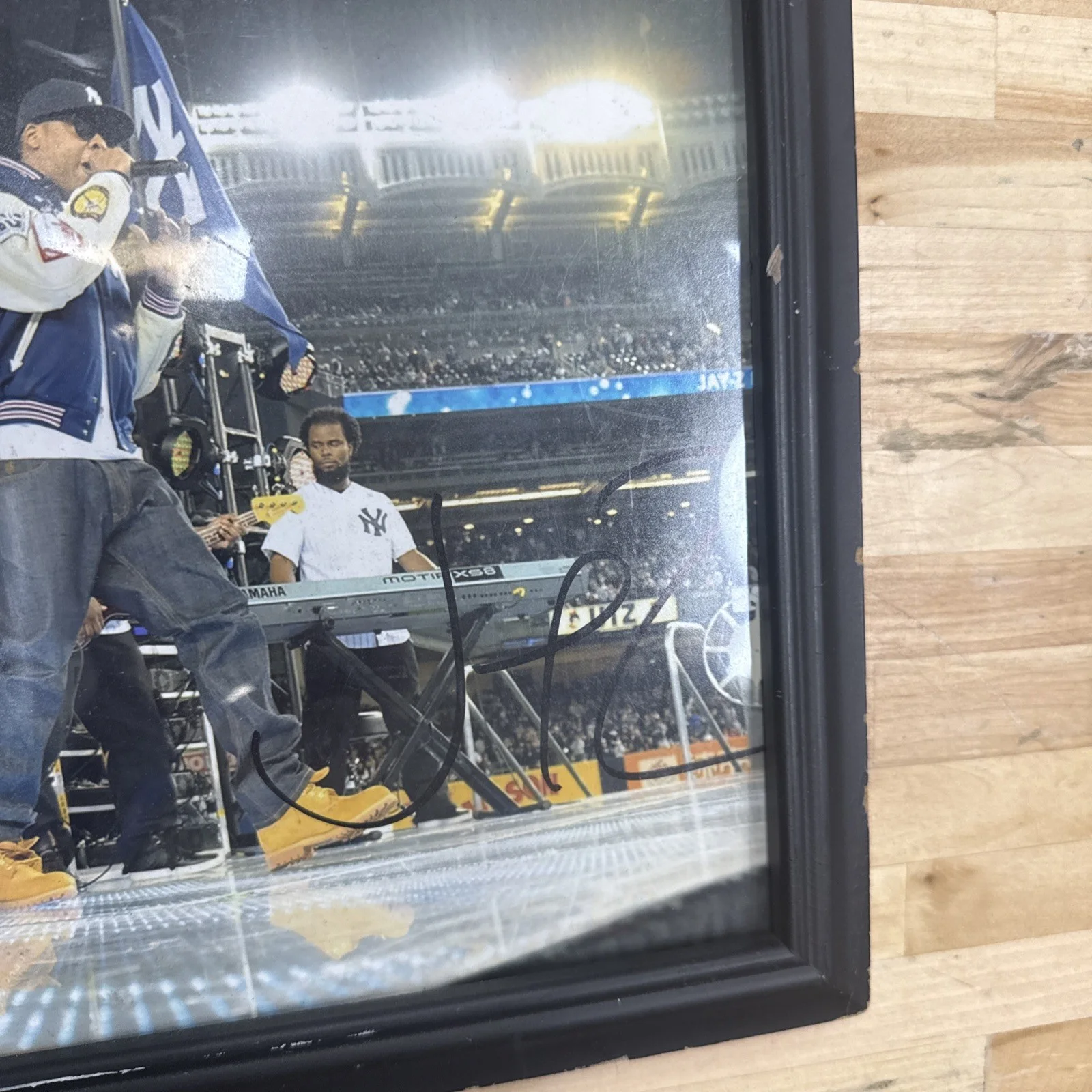 Jay-Z Autographed Concert Photo Framed JSA Certified Signed Hip Hop Memorabilia, изображение 3