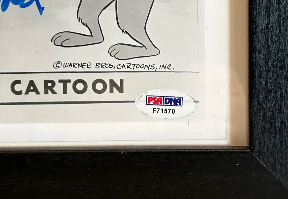Chuck Jones — Chuck Jones Autographed "Chow Hound" 8x10 Photo PSA/DNA COA #F71570, изображение 3