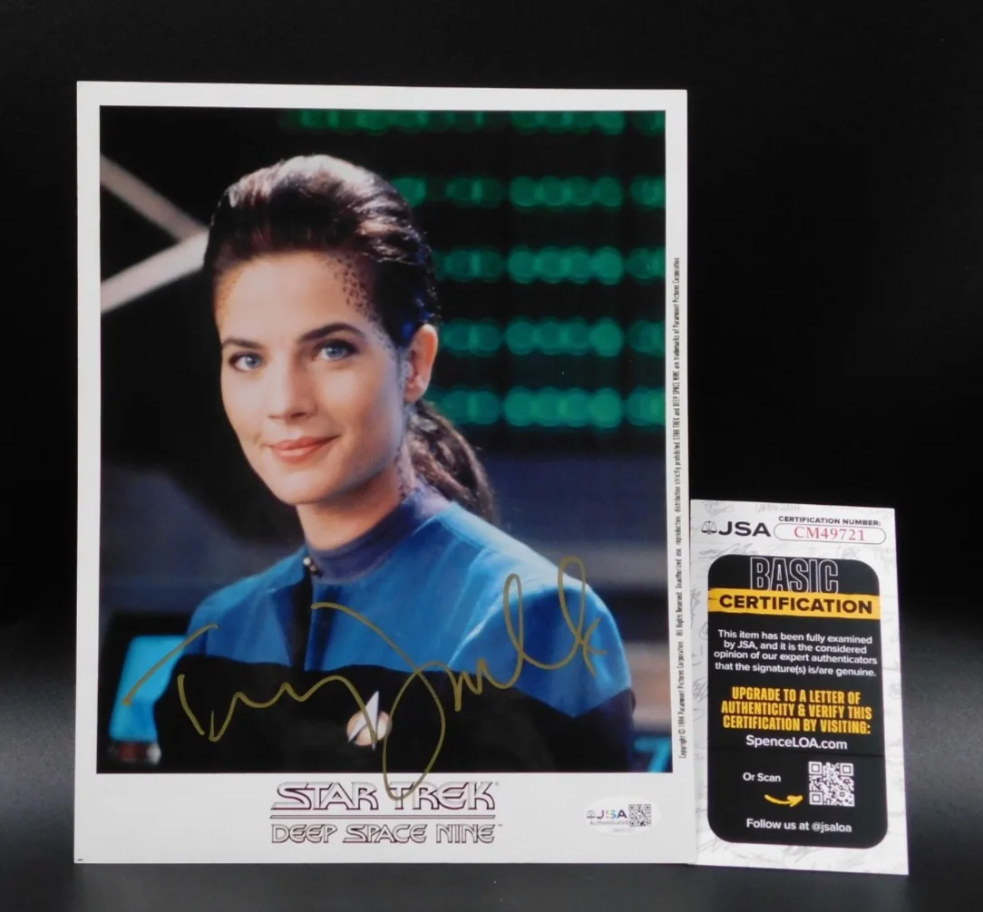 Terry Farrell — Terry Farrell Signed/Autographed Star Trek 8x10 Photo JSA COA