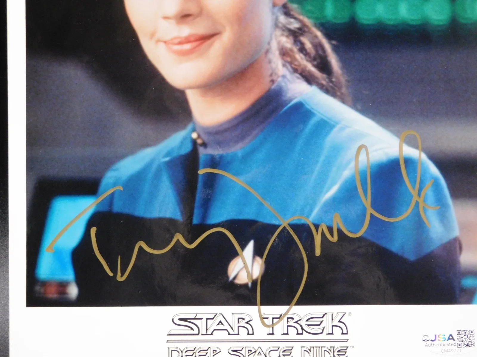 Terry Farrell — Terry Farrell Signed/Autographed Star Trek 8x10 Photo JSA COA, изображение 2