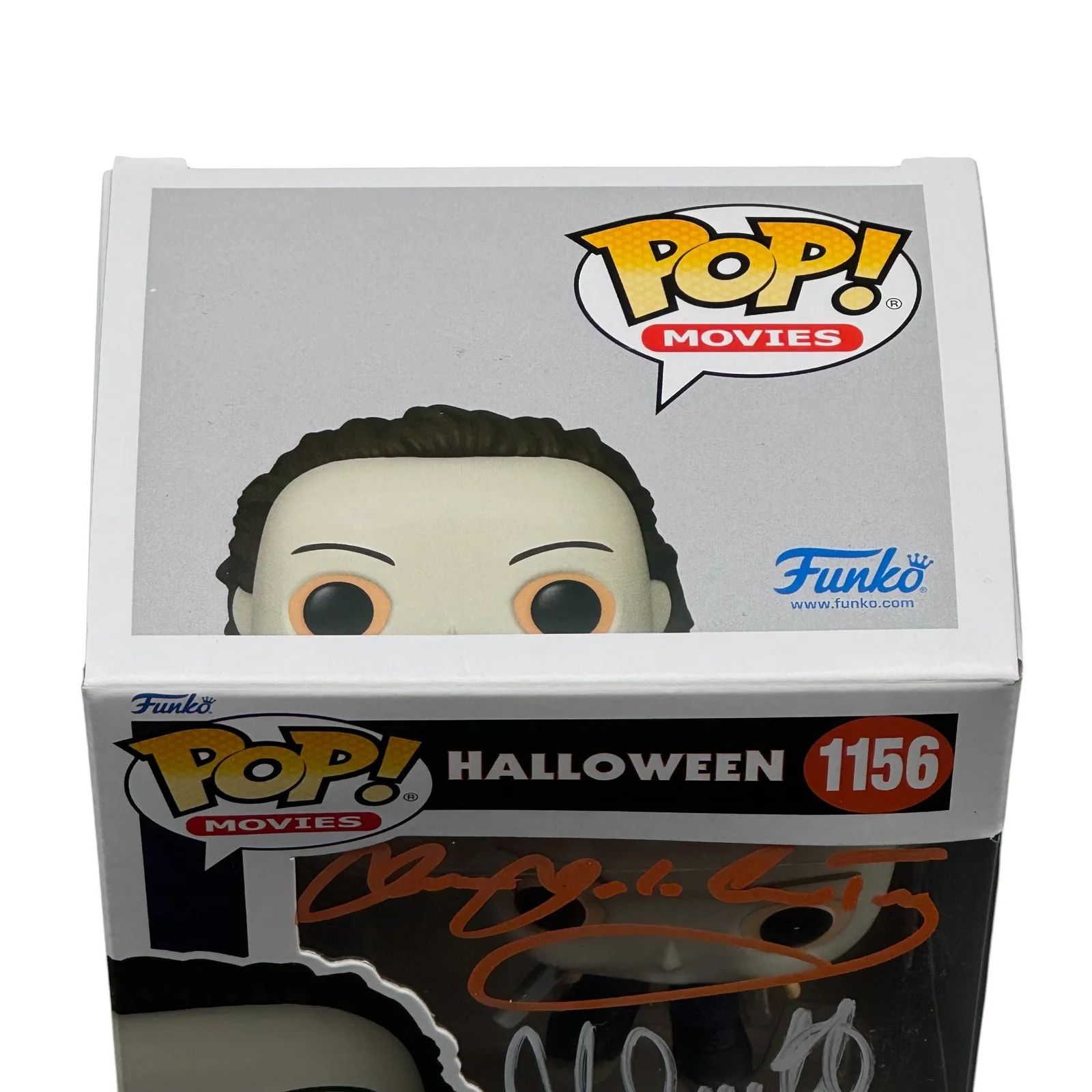 Nick Castle — Nick Castle & James Jude Courtney Signed Michael Myers Funko Pop 1156 Beckett!!, изображение 5
