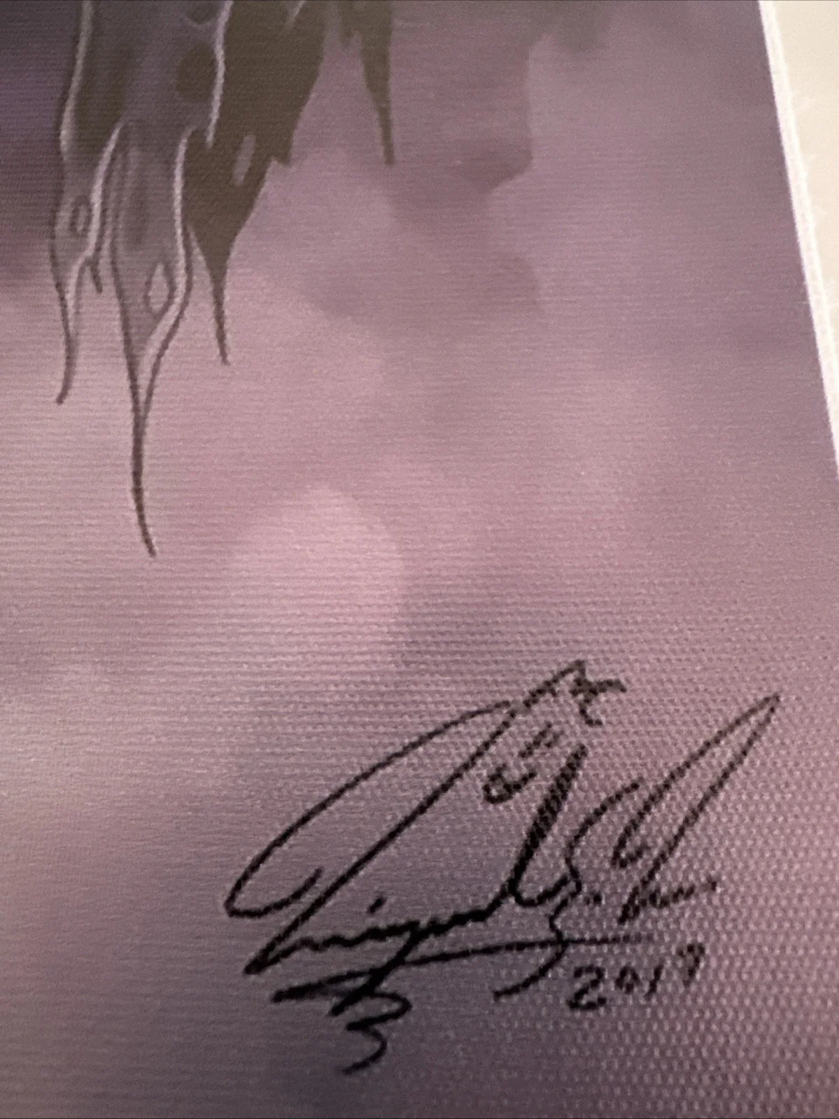 Cassandra Peterson — Cassandra Peterson Autographed Elvira Mistress Of The Dark 12x18 Gilcee Signed, изображение 3