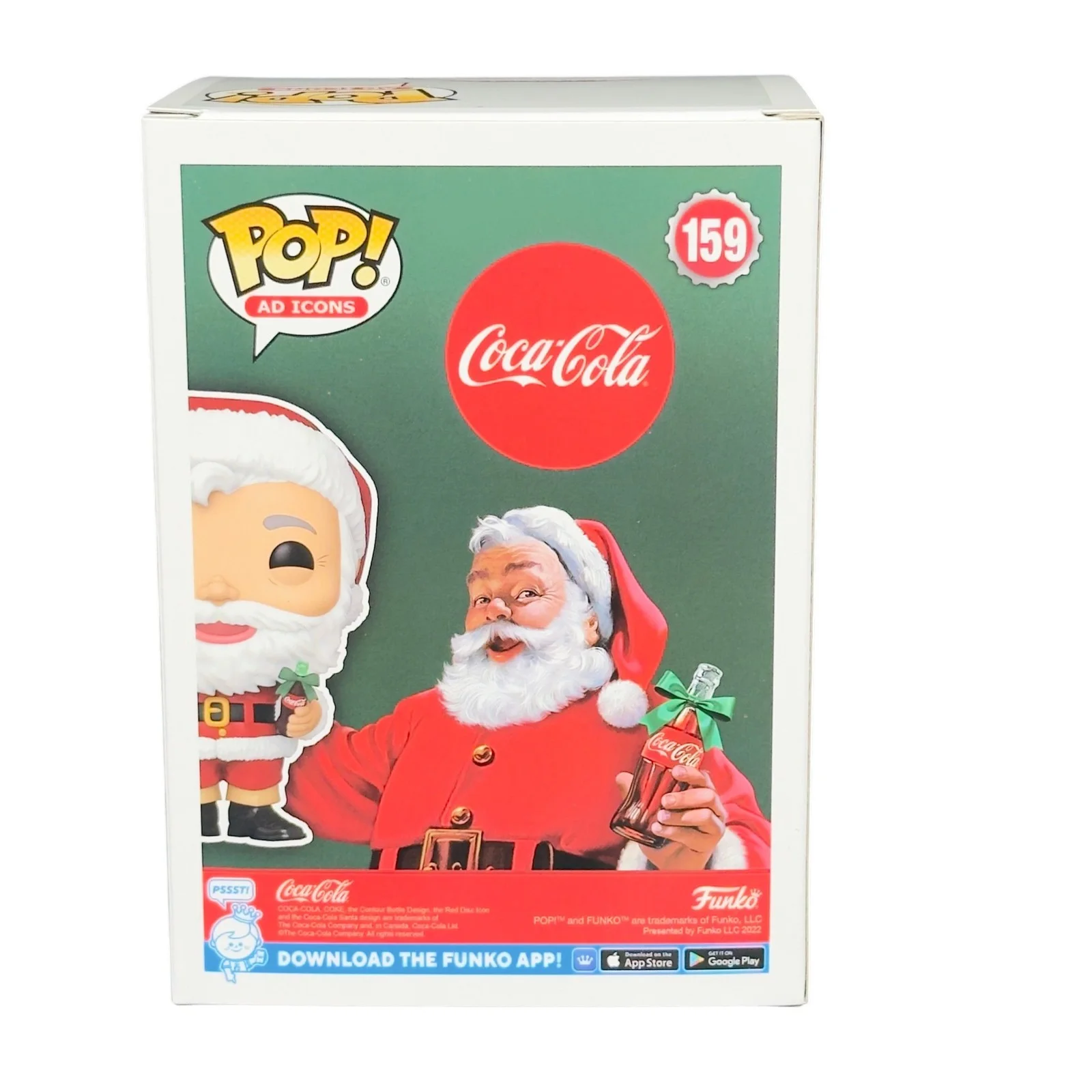 Billy Bob Thornton — Billy Bob Thorton Signed Coca Cola Bad Santa Funko Pop 159 Autograph Beckett, изображение 3