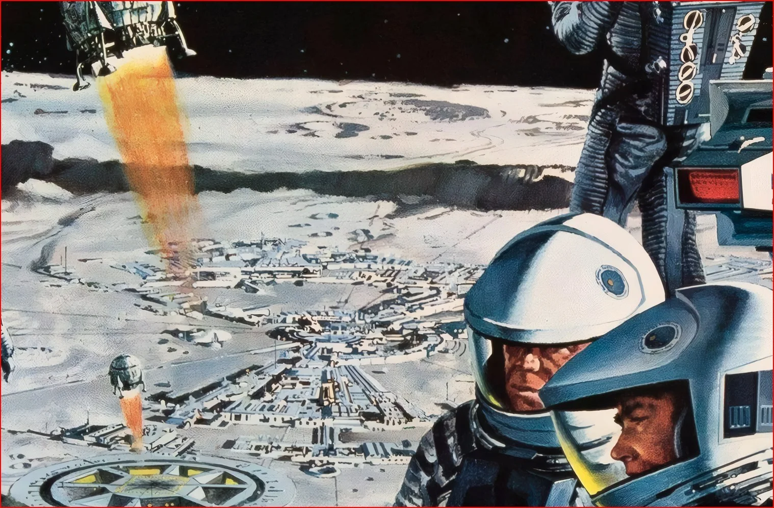 2001: A Space Odyssey - 1968 Sci-Fi/Adventure Restored 27.2" x 41" US One Sheet, image 5