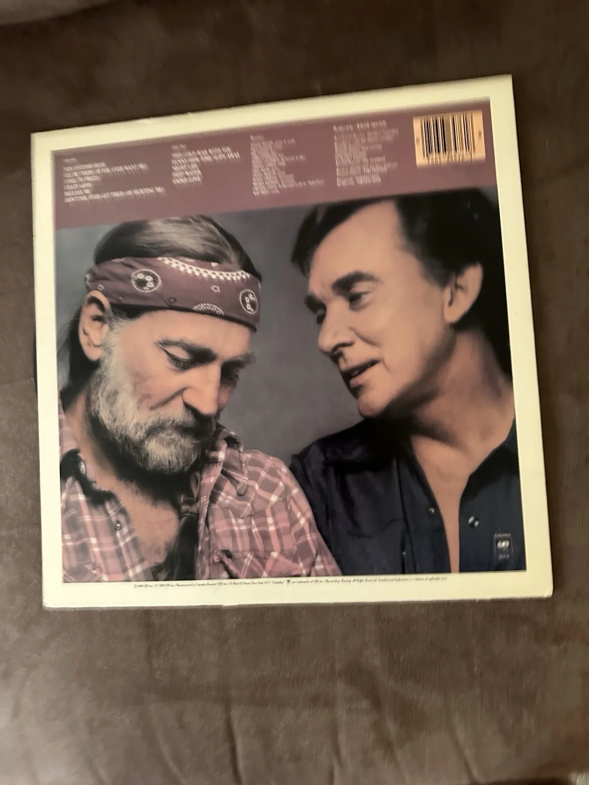 Willie Nelson Signed Autographed Record Album LP, image 3