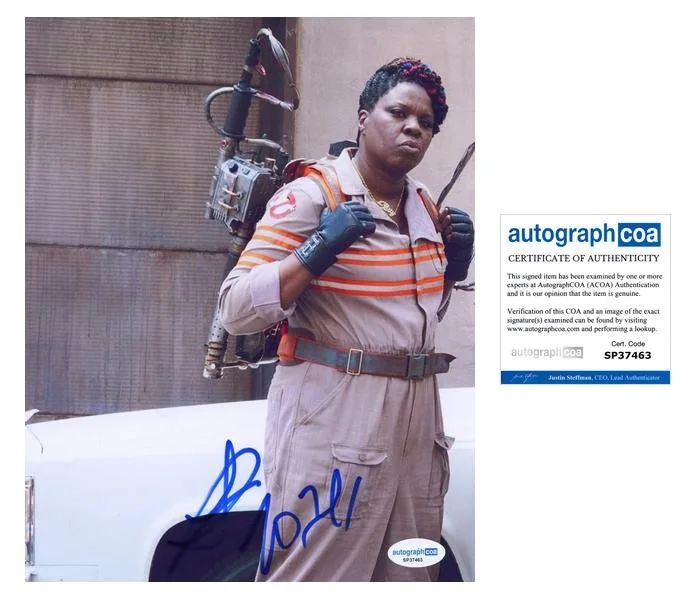 Leslie Jones — Leslie Jones "Ghostbusters" AUTOGRAPH Signed 'Patty Tolan' 8x10 Photo ACOA