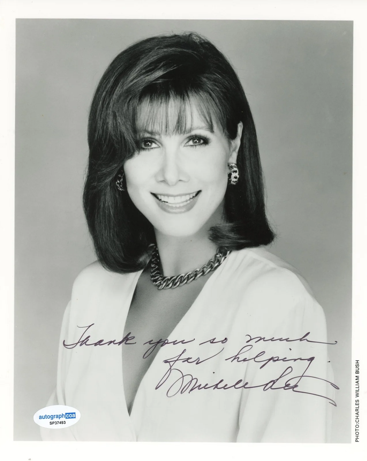 Michele Lee — Michele Lee "Knots Landing" AUTOGRAPH Signed Autographed 8x10 Photo ACOA, image 2