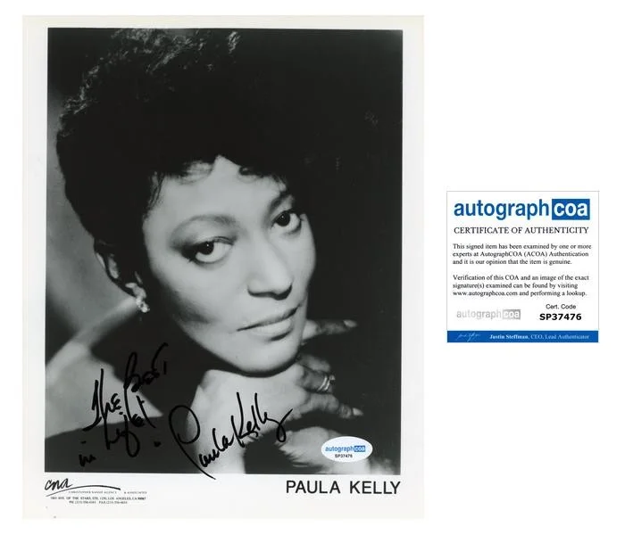 Paula Kelly — Paula Kelly "Sweet Charity" AUTOGRAPH Signed Autographed 8x10 Photo ACOA