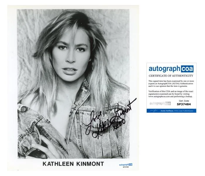 Kathleen Kinmont — Kathleen Kinmont "Halloween 4" AUTOGRAPH Signed Autographed 8x10 Photo ACOA