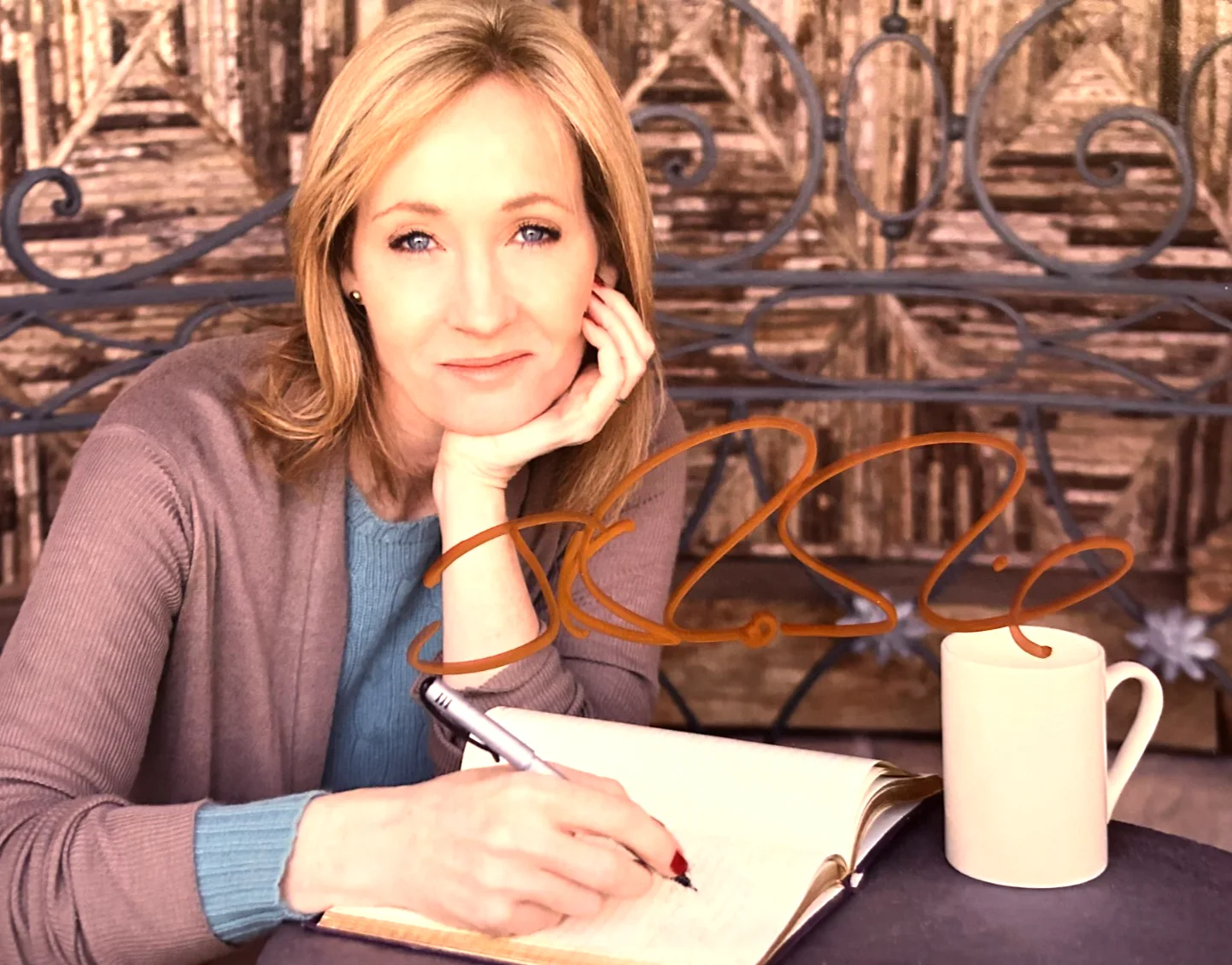 Julia Roberts, Richard Gere — J.K. ROWLING Signed (Harry Potter Author) 8x10" Authentic Autograph w/COA, image 3