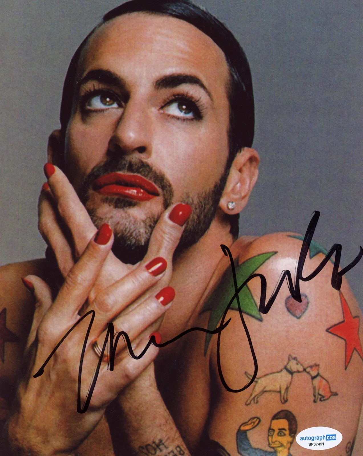Marc Jacobs — Marc Jacobs AUTOGRAPH Signed Fashion Designer Autographed 8x10 Photo D ACOA, image 2