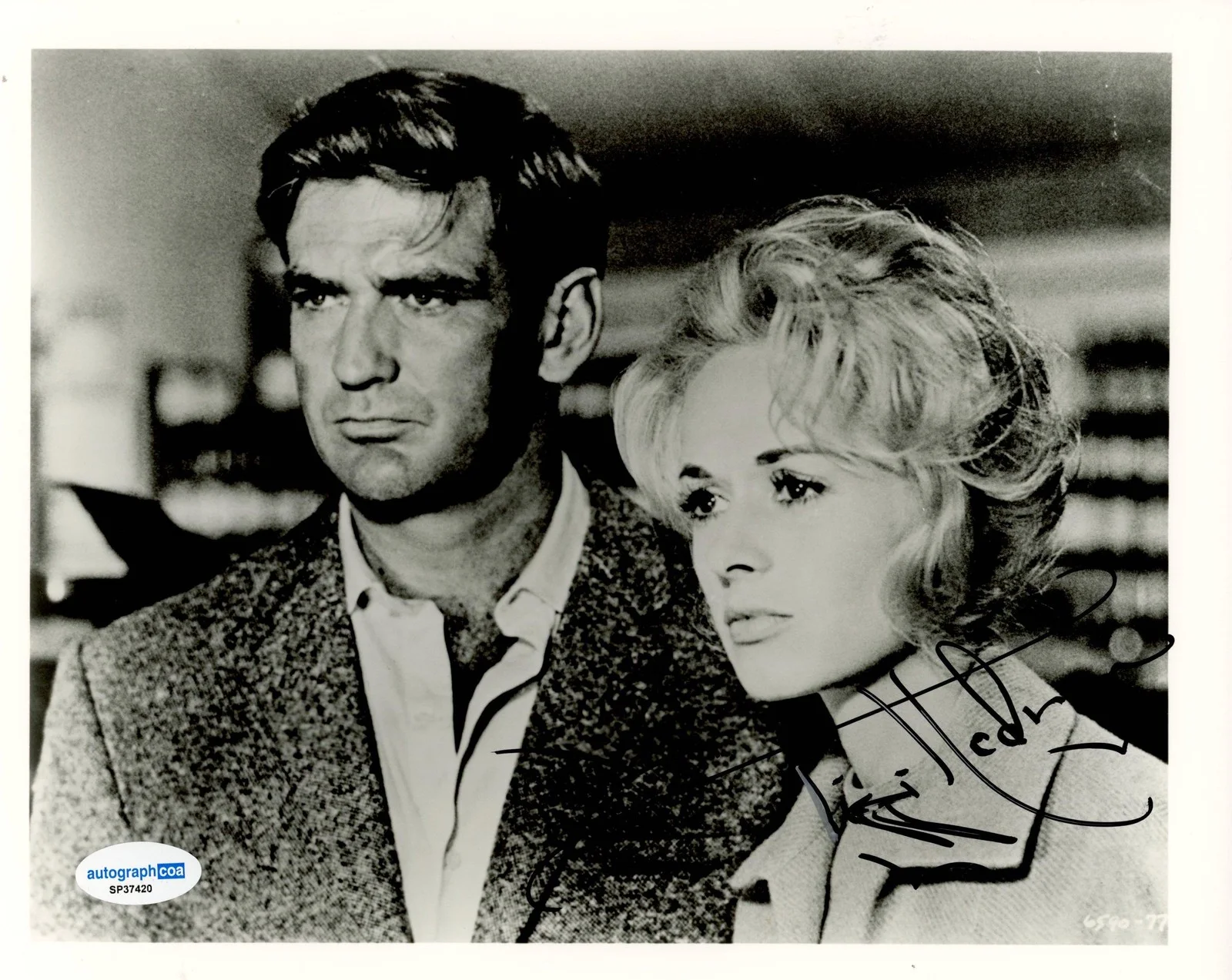Tippi Hedren — Tippi Hedren "The Birds" AUTOGRAPH Signed 'Melanie Daniels' 8x10 Photo G ACOA, изображение 2