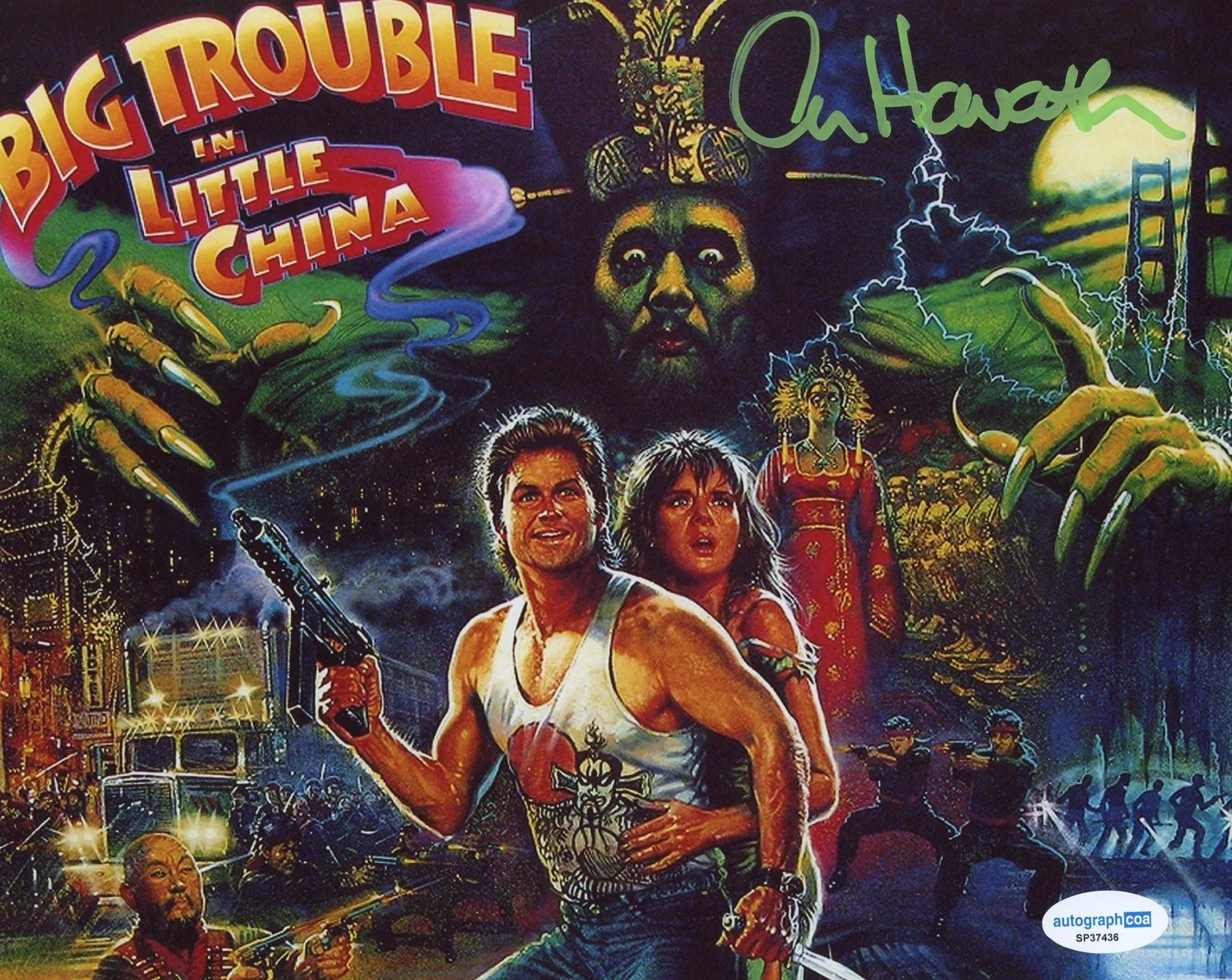 Alan Howarth — Alan Howarth "Big Trouble in Little China" Composer AUTOGRAPH Signed 8x10 Photo, image 2