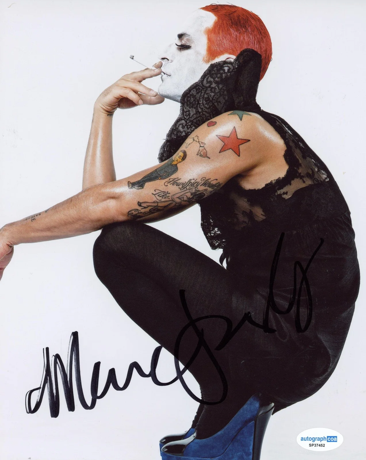 Marc Jacobs — Marc Jacobs AUTOGRAPH Signed Fashion Designer Autographed 8x10 Photo E ACOA, изображение 2