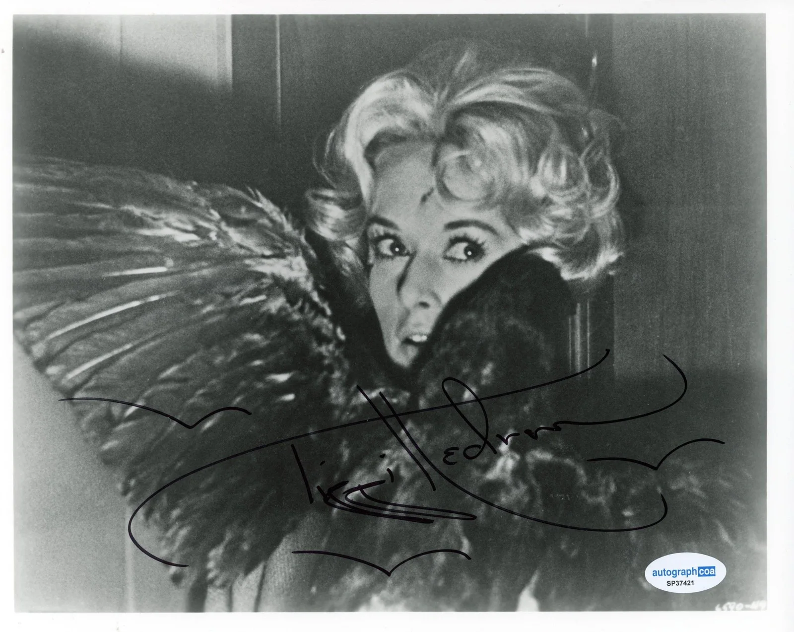 Tippi Hedren — Tippi Hedren "The Birds" AUTOGRAPH Signed 'Melanie Daniels' 8x10 Photo F ACOA, изображение 2