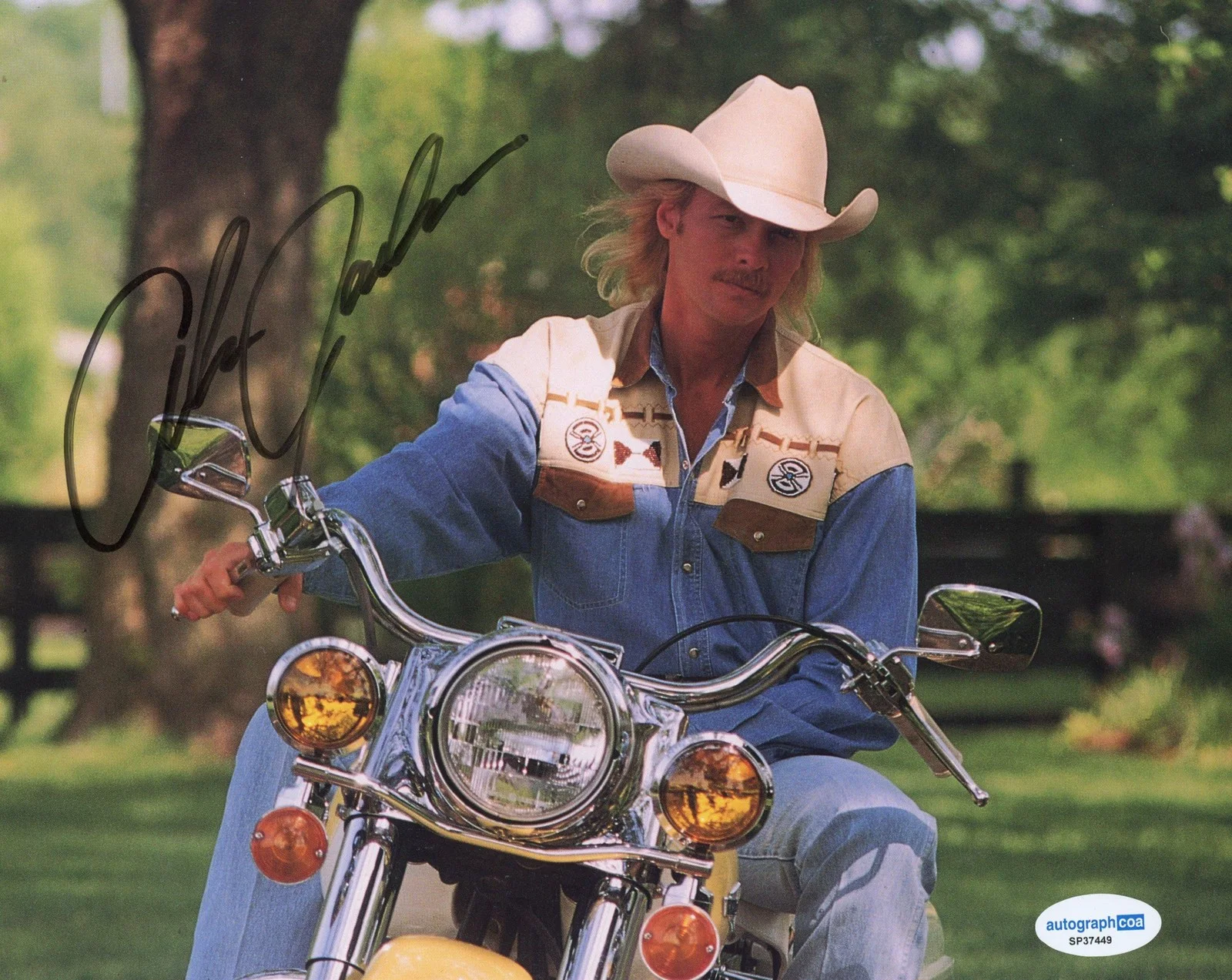 Alan Jackson — Alan Jackson "Gone Country" Singer AUTOGRAPH Signed 8x10 Photo B ACOA, изображение 2