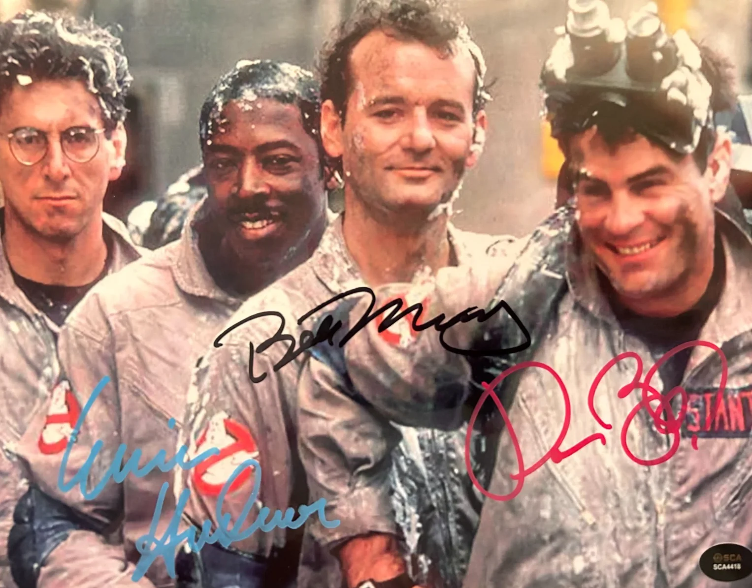 Bill Murray, Dan Aykroyd, Ernie Hudson — GHOSTBUSTERS Cast (3) Signed 8x10" Authentic Original Autographs GENUINE w/COA, image 3