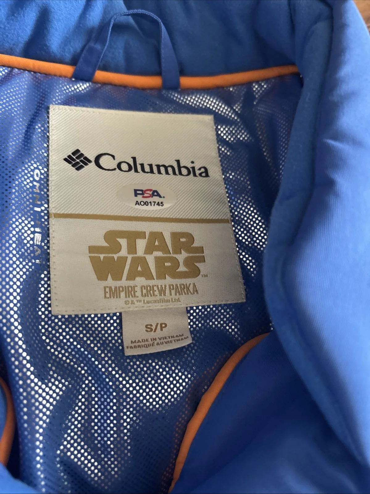 Mark Hamill — Mark Hamill Signed Star Wars Columbia EMPIRE STRIKES BACK CREW PARKA 30 Auto, image 5