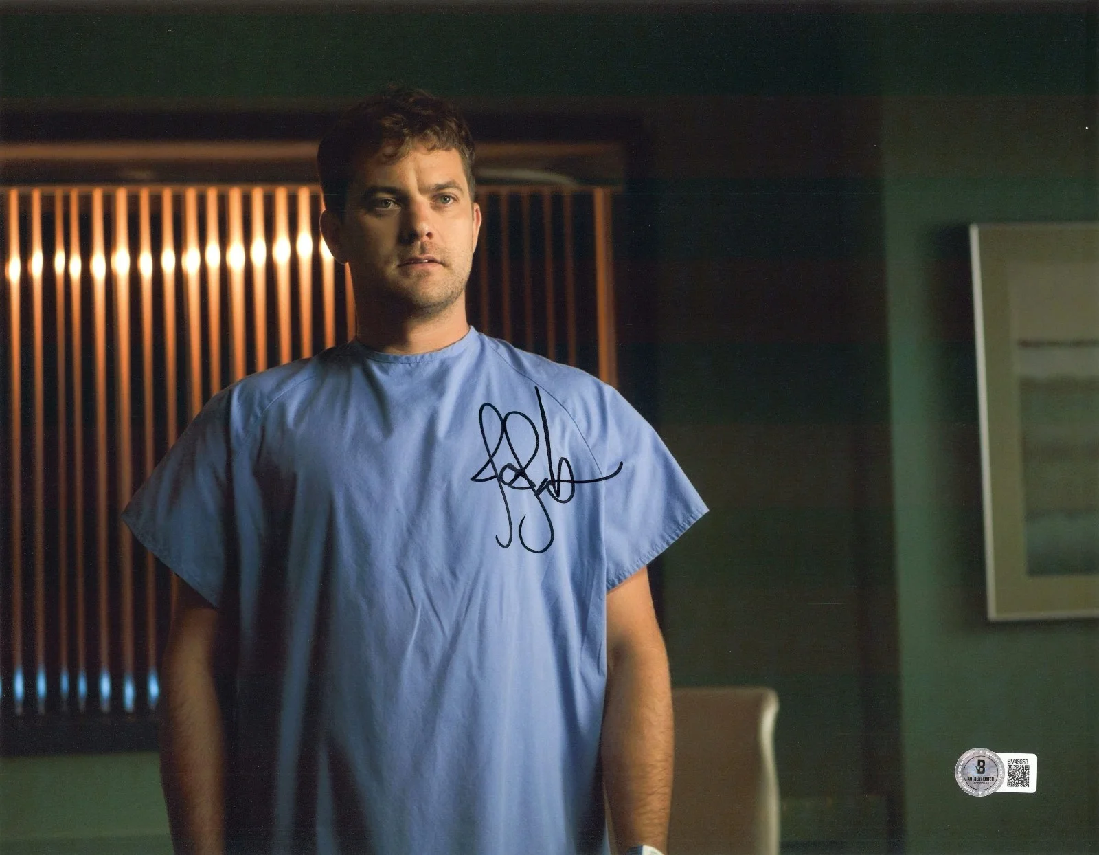 JOSHUA JACKSON — JOSHUA JACKSON SIGNED AUTOGRAPH FRINGE 11X14 PHOTO BECKETT BAS