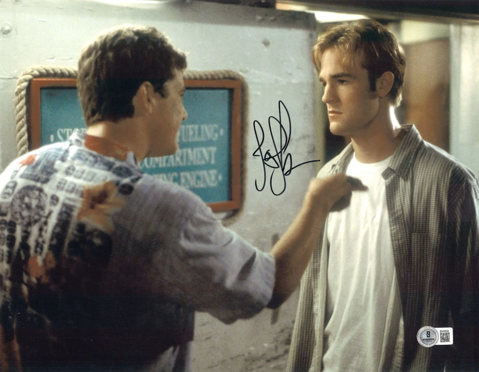 JOSHUA JACKSON — JOSHUA JACKSON SIGNED AUTOGRAPH DAWSON'S CREEK 11X14 PHOTO BECKETT BAS