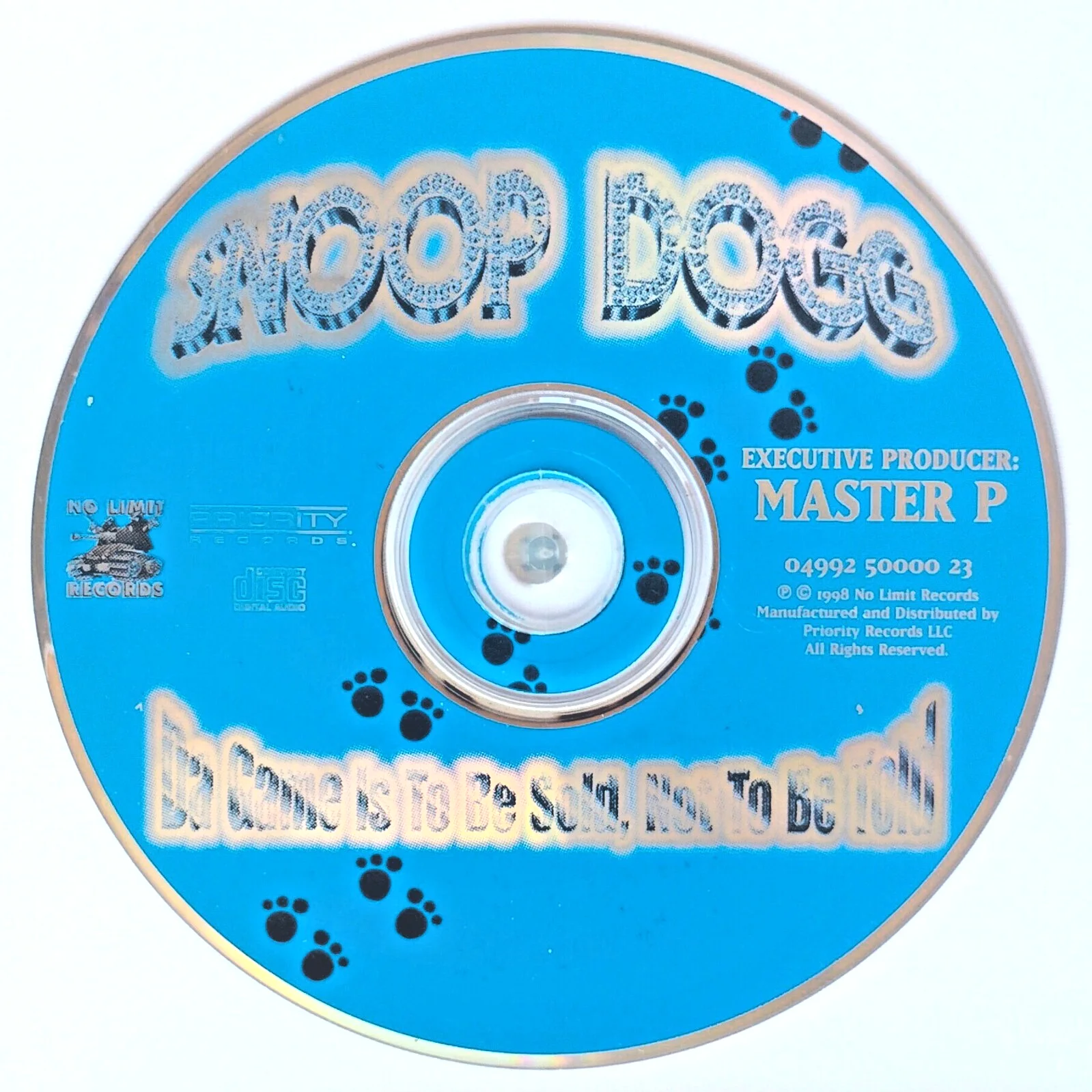 Snoop Dogg — Snoop Dogg Signed Da Game Is To Be Sold Not Told Framed CD JSA COA Hip Hop Auto, изображение 3