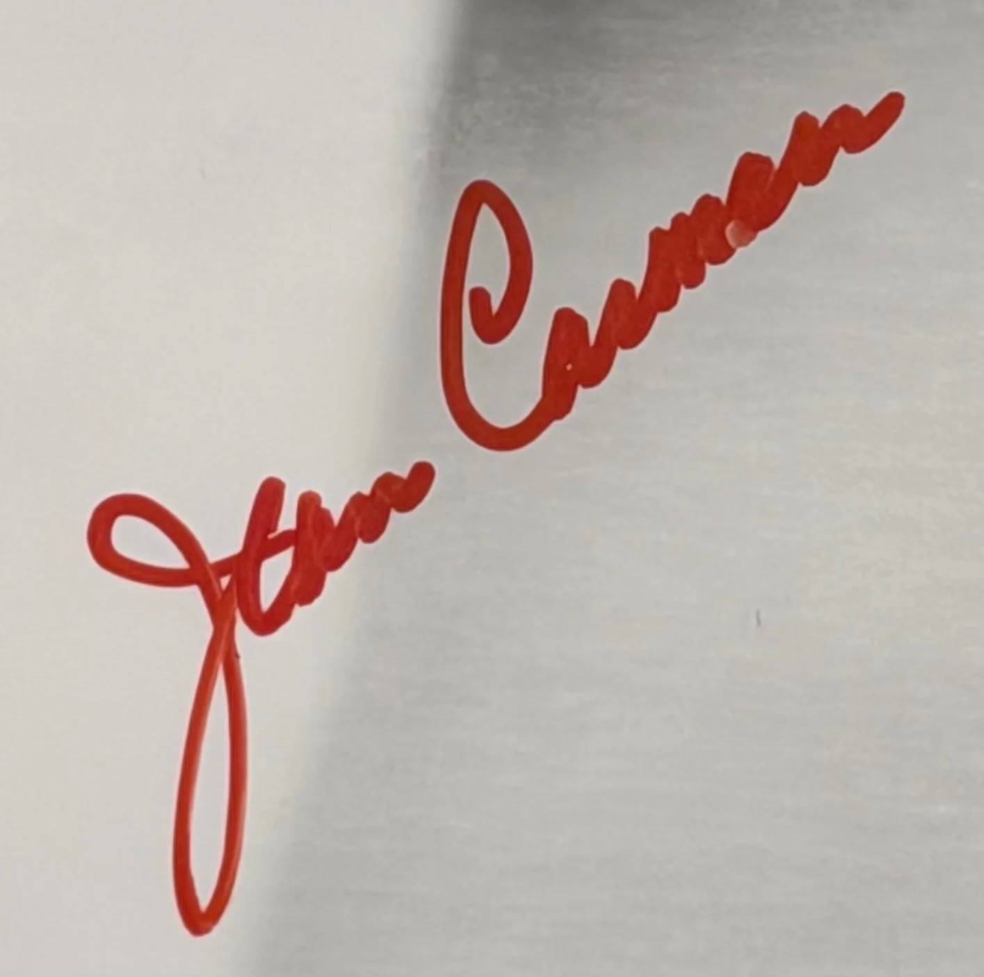 Jean Carmen — Jean Carmen Signed 8x10 Photo Autograph COA Vintage Hollywood Glamour, изображение 2