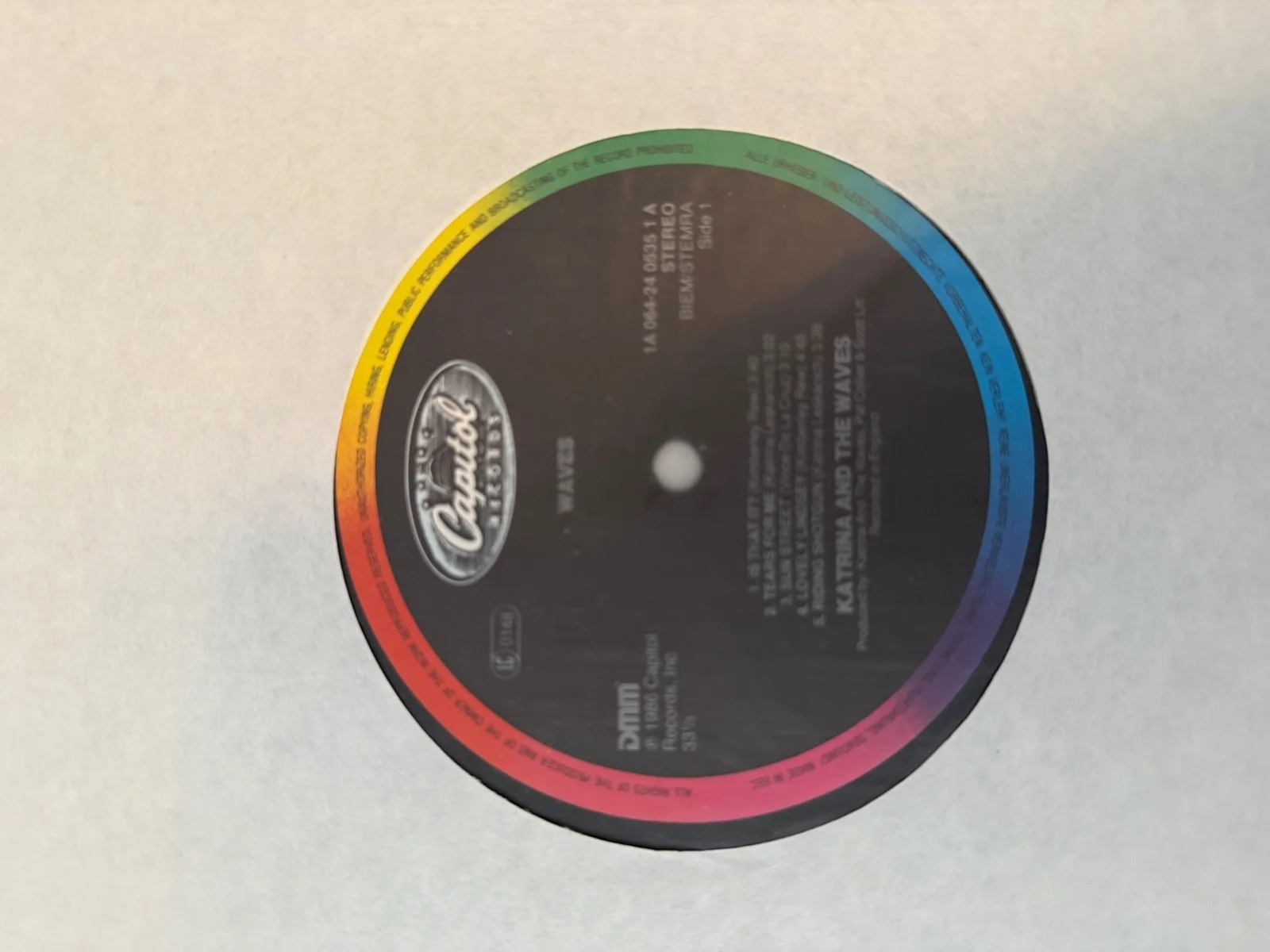 Katrina & The Waves : fully signed Waves autographed Lp vinyl, image 3