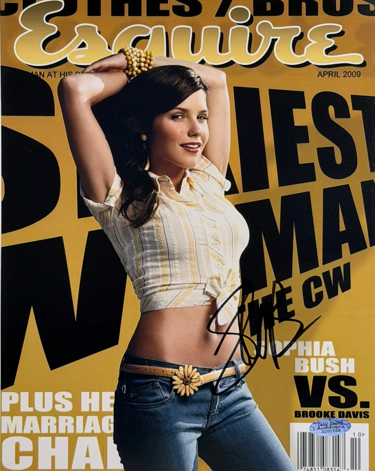 Sophia Bush — Sophia Bush Signed 8x10 Photo Autograph One Tree Hill COA