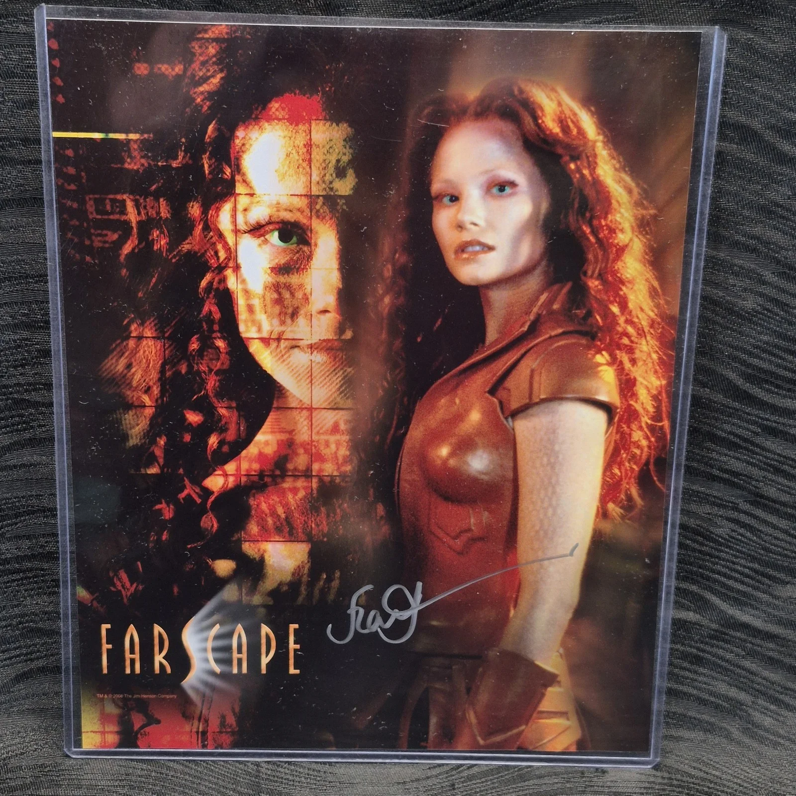 Raelee Hill — Sikozu Svala Shanti Sugaysi Shanu Autographed Photo Farscape Raelee Hill 8×10, изображение 3