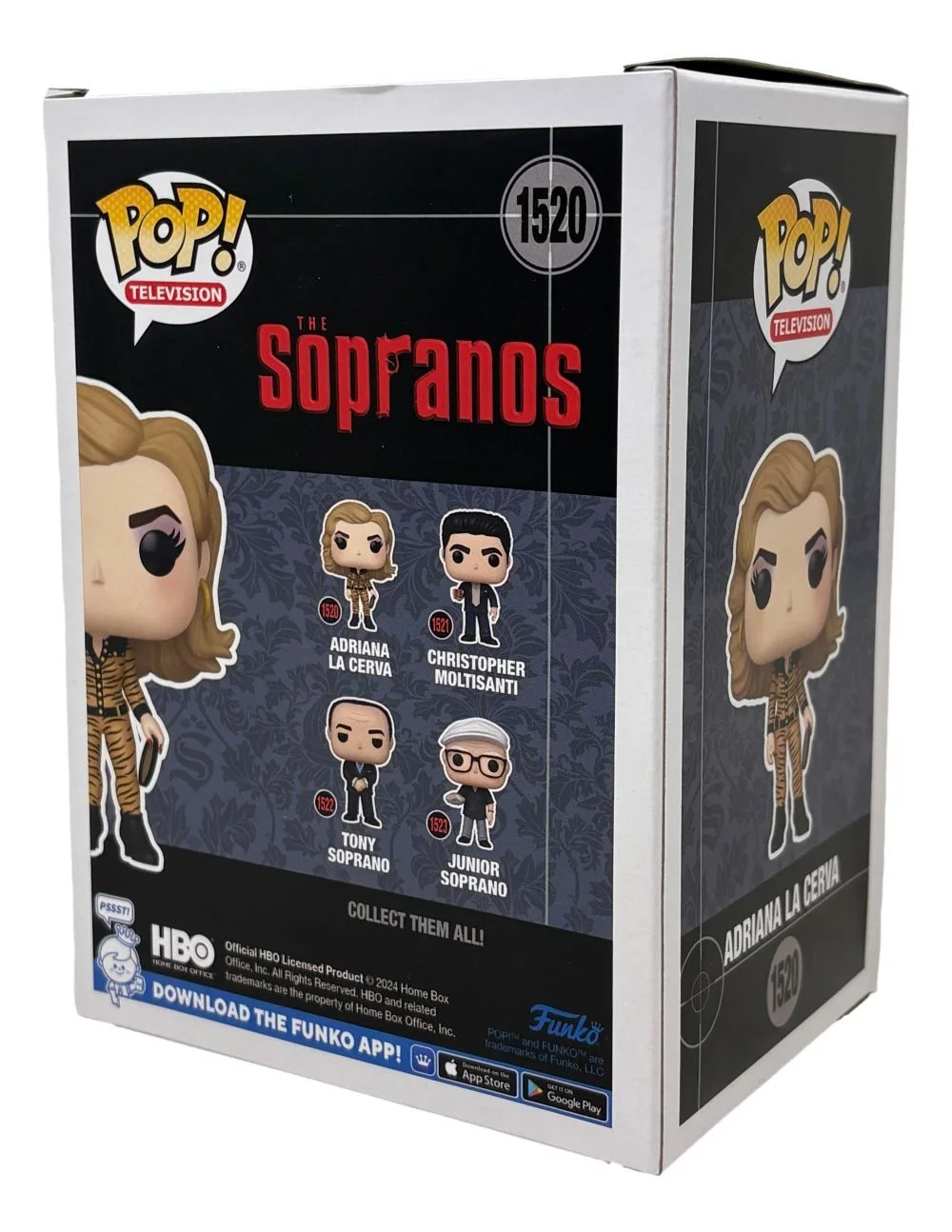 Drea De Matteo — Drea De Matteo Signed The Sopranos Adriana La Cerva Funko Pop #1520 BAS, изображение 2