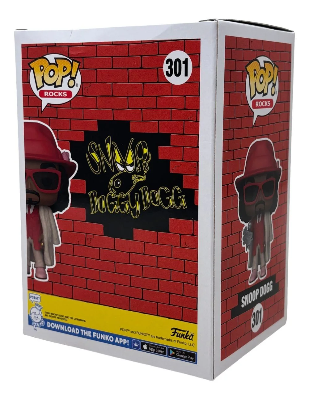 Snoop Dogg — Snoop Dogg Signed Funko Pop #301 JSA QR, image 2