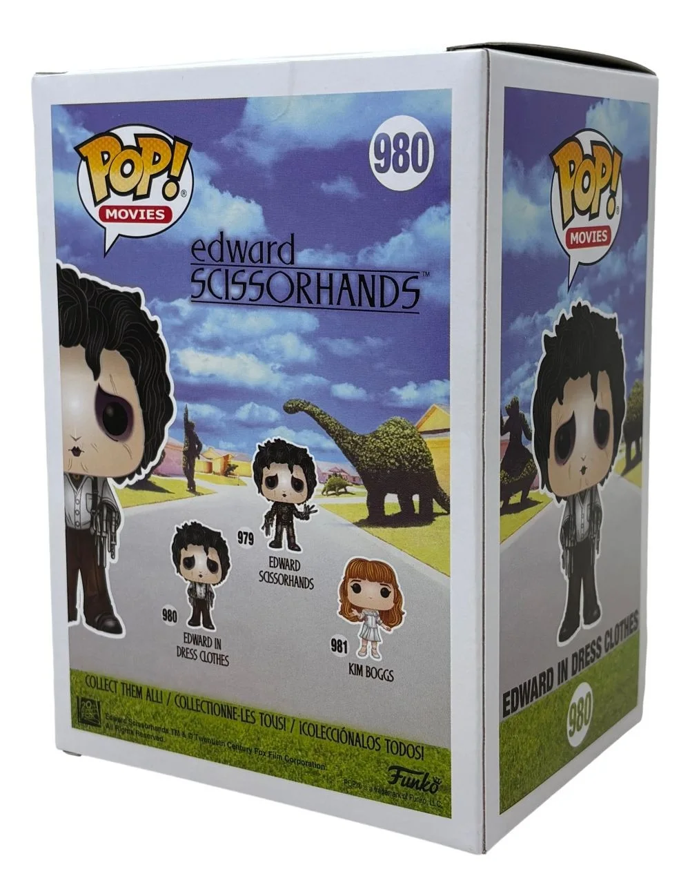 Johnny Depp — Johnny Depp Signed Edward Scissorhands Funko Pop #980 JSA QR, изображение 2