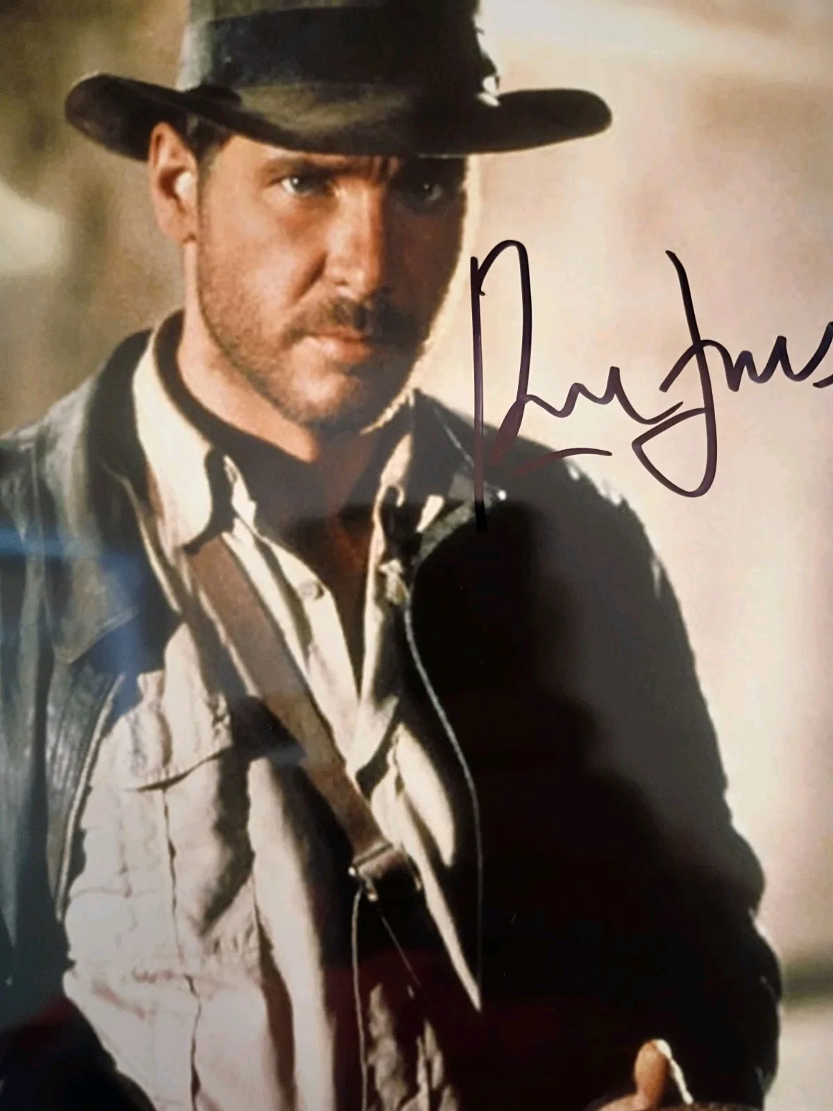 Harrison Ford — Harrison Ford Indiana Jones Signed 8x10 with COA And Matching Sticker, изображение 4